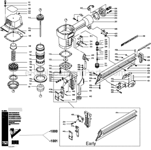 Part Location Diagram of 883934 DeWALT BREATHER VALVE